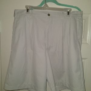 Nike Golf Dri-Fit Flat Front Beige Chino Shorts Men's sz 36x8